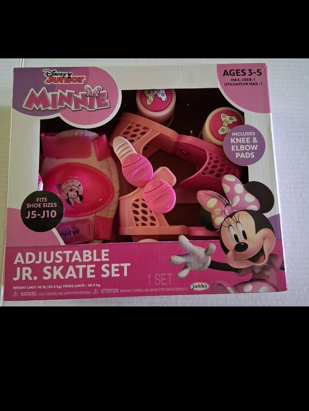 Minnie Mouse Shoe Skates